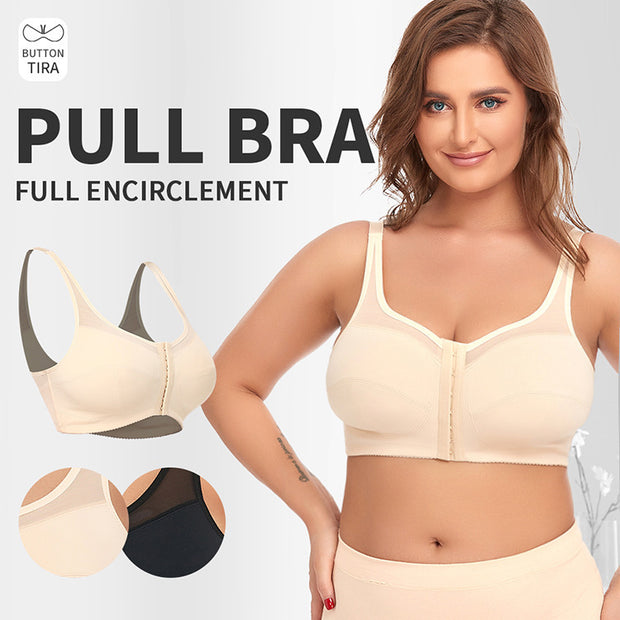 Clothing, WomenWireless Lace Big Cup Front Row Buttons Thin - Premium 0 from USAdrop - Just $48.58! Shop now at Nobles Store