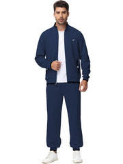 Clothing, Mens Clothing, Mens Workout ClothingMen'S Tracksuits Sweatsuits for Men Set Track Suits 2 Piece Casual Athletic Jogging Warm up Full Zip Sweat Suits Navy XL - Premium  from Nobles Store - Just $63.78! Shop now at Nobles Store