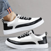 Men's Stylish And Lightweight Leather Surface Color Matching Casual Shoes - Premium 0 from Nobles Store - Just $43.60! Shop now at Nobles Store