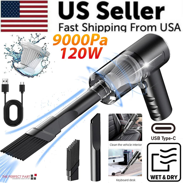 Home & Garden, Home cleaning120W Cordless Handheld Vacuum Cleaner Small Mini Portable Car Auto Home Wireless - Premium  from Nobles Store - Just $18.46! Shop now at Nobles Store