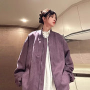 American Retro Premium Purple Baseball Trendy Niche Jacket - Premium 0 from Nobles Store - Just $52.67! Shop now at Nobles Store