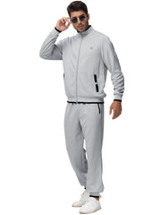 Clothing, Mens Clothing, Mens Workout ClothingMen'S Tracksuits Sweatsuits for Men Set Track Suits 2 Piece Casual Athletic Jogging Warm up Full Zip Sweat Suits Darkgrey M - Premium  from Nobles Store - Just $63.78! Shop now at Nobles Store