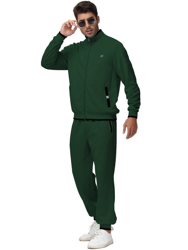 Clothing, Mens Clothing, Mens Workout ClothingMen'S Tracksuits Sweatsuits for Men Set Track Suits 2 Piece Casual Athletic Jogging Warm up Full Zip Sweat Suits Armygreen XL - Premium  from Nobles Store - Just $63.78! Shop now at Nobles Store