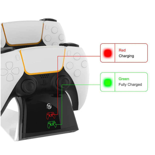 Electronics & Gadgets, Video Game Consoles & AccessoriesDual PS5 Controller Charging Station with USB Type-C Cable - Premium  from Nobles Store - Just $40.25! Shop now at Nobles Store