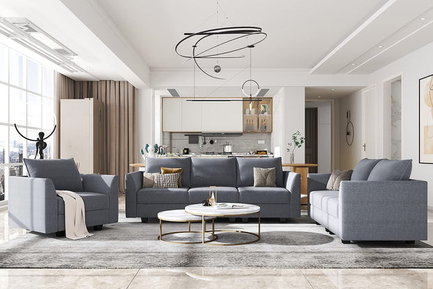 Furniture, Home & Kitchen, Living Room Furniture, Living Room Sets3 Piece Sofa Sets for Living Room Furniture Couch Set Modular Sofa Set - Premium  from Nobles Store - Just $2214.51! Shop now at Nobles Store