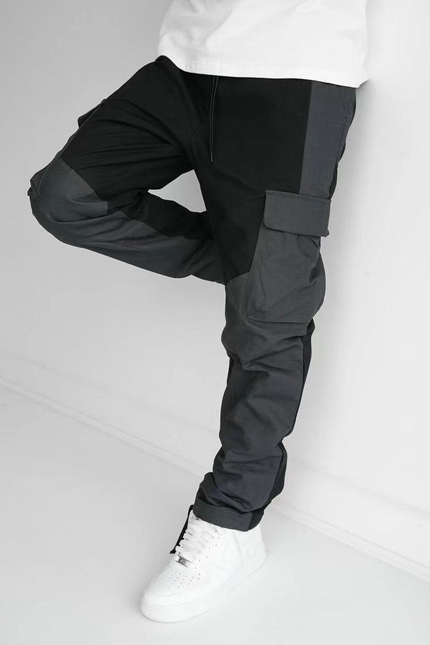 Large Pocket Stitching Trousers Men's Loose Feet - Premium 0 from USAdrop - Just $35.48! Shop now at Nobles Store
