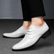 nullMen's PU Leather Pointed Formal High Heels - Premium 0 from null - Just $54.21! Shop now at Nobles Store