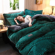 Bedding Set, Duvet CoverCorduroy Velvet Bedding Set - Premium  from Nobles Store - Just $75.35! Shop now at Nobles Store