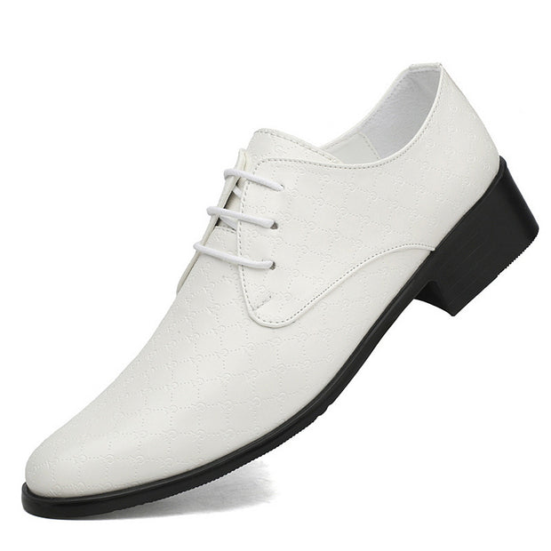 nullMen's PU Leather Pointed Formal High Heels - Premium 0 from null - Just $54.21! Shop now at Nobles Store