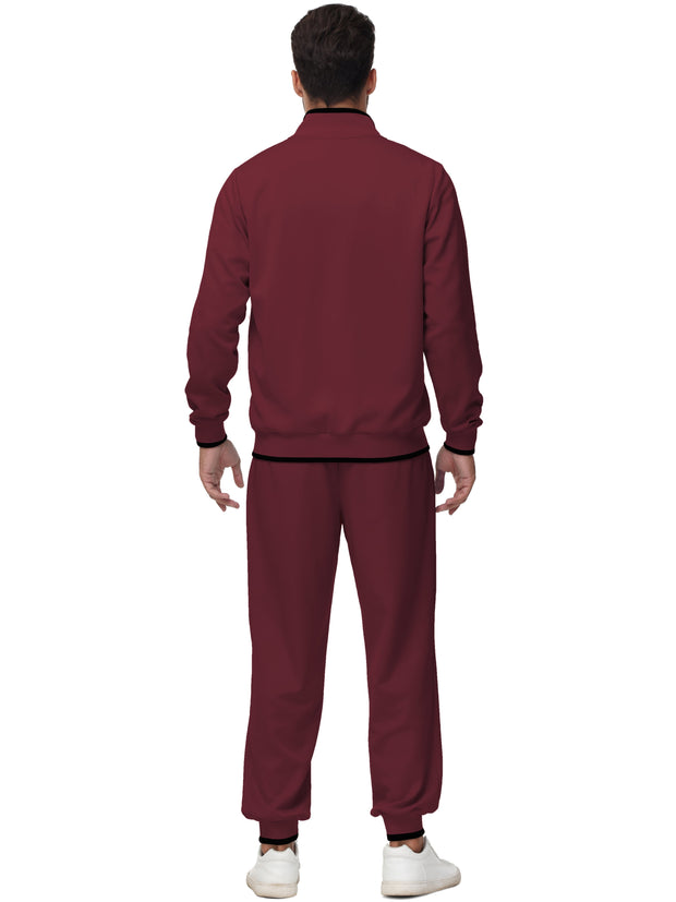 Clothing, Mens Clothing, Mens Workout ClothingMen'S Tracksuits Sweatsuits for Men Set Track Suits 2 Piece Casual Athletic Jogging Warm up Full Zip Sweat Suits Wine Red XL - Premium  from Nobles Store - Just $63.78! Shop now at Nobles Store