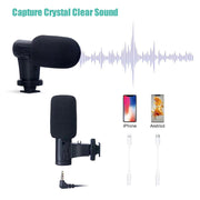 HomeSmartphone Vlogging Kit for Iphone Android with Tripod Mini Microphone Starter Vlog Kit for Tiktok Live Stream Video Youtube - Premium  from Nobles Store - Just $45.29! Shop now at Nobles Store