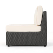 Outdoor Lounge Furniture, Outdoor Sectionals, Outdoors, Patio Furniture8-Piece Wicker Patio Sectional Seating Set with White Cushions - Premium  from Nobles Store - Just $1795.95! Shop now at Nobles Store