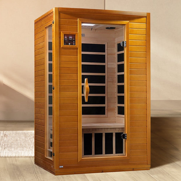Infrared Saunas, Patio & Garden, SaunasAndora 2 Person 6 Heating Panel Infrared Indoor Wood Dry Sauna - Premium  from Nobles Store - Just $2840.03! Shop now at Nobles Store