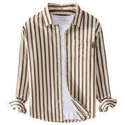 Color Matching Long Sleeve Men's Shirt Top - Premium 0 from Nobles Store - Just $25.74! Shop now at Nobles Store