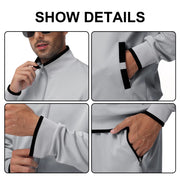 Clothing, Mens Clothing, Mens Workout ClothingMen'S Tracksuits Sweatsuits for Men Set Track Suits 2 Piece Casual Athletic Jogging Warm up Full Zip Sweat Suits Darkgrey M - Premium  from Nobles Store - Just $63.78! Shop now at Nobles Store