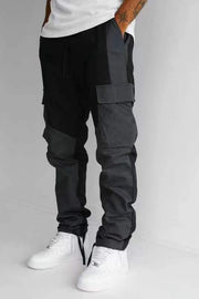Large Pocket Stitching Trousers Men's Loose Feet - Premium 0 from USAdrop - Just $35.48! Shop now at Nobles Store