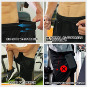 Active, Active Shorts, Clothing, Men, Shoes & JewelryAthletic Shorts for Men with Pockets and Elastic Waistband Quick Dry Activewear - Premium  from Nobles Store - Just $63.91! Shop now at Nobles Store