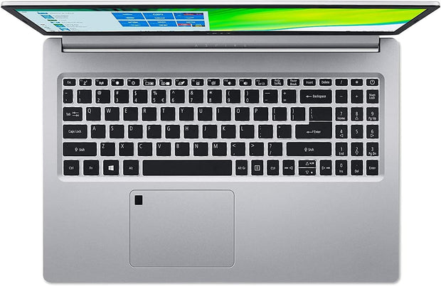 Newest Aspire 5 Premium Laptop: 15.6" FHD Comfyview IPS Display, 4-Core AMD Ryzen 3 3350U Processor(Upto 3.5Ghz), 8GB RAM, 256GB SSD, AMD Radeon, HDMI, Backlit-Kyb, Fp-Reader, Wifi-6, Win10/11S