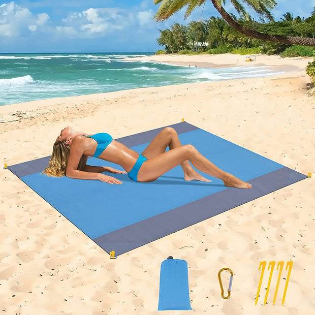 nullBeach Mat Folding Waterproof Picnic Mat - Premium 0 from null - Just $34.89! Shop now at Nobles Store