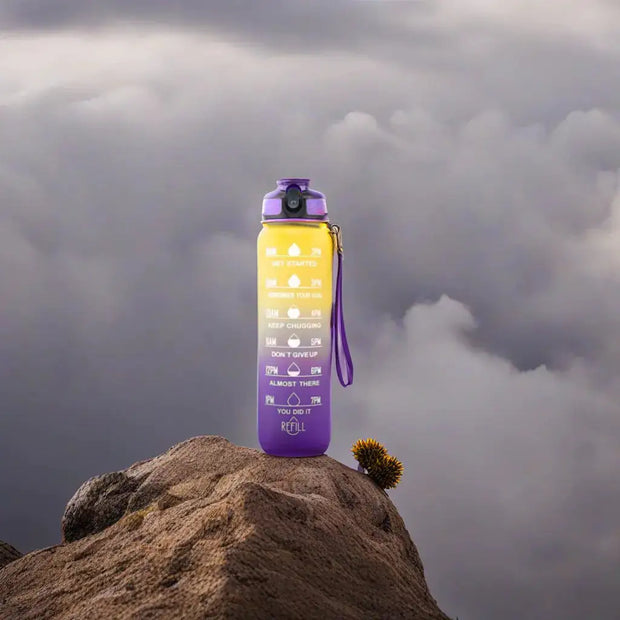 Bottle, Motivational, WaterMotivational Water Bottle - Premium  from Nobles Store - Just $31.18! Shop now at Nobles Store