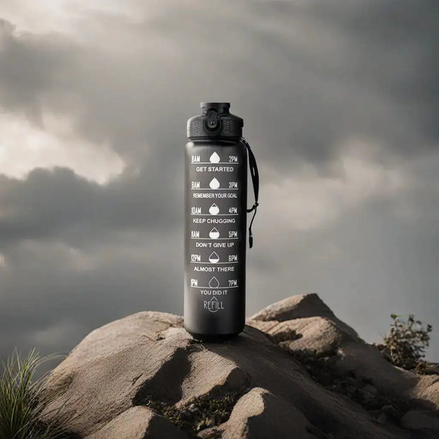 Bottle, Motivational, WaterMotivational Water Bottle - Premium  from Nobles Store - Just $31.18! Shop now at Nobles Store