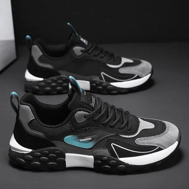 Low-cut Fashion Casual Sneaker Men's Comfortable Soft Bottom - Premium 0 from Nobles Store - Just $47.89! Shop now at Nobles Store