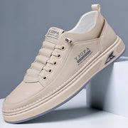 Retro Soft Breathable Leather Men's Casual Shoes Driving Flat Shoes - Premium 0 from Nobles Store - Just $60.62! Shop now at Nobles Store
