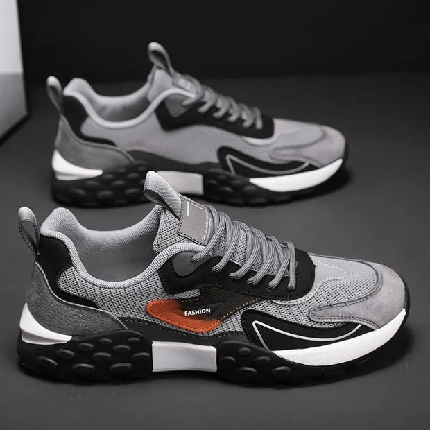 Low-cut Fashion Casual Sneaker Men's Comfortable Soft Bottom - Premium 0 from Nobles Store - Just $47.89! Shop now at Nobles Store