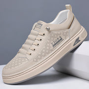 Retro Soft Breathable Leather Men's Casual Shoes Driving Flat Shoes - Premium 0 from Nobles Store - Just $60.62! Shop now at Nobles Store
