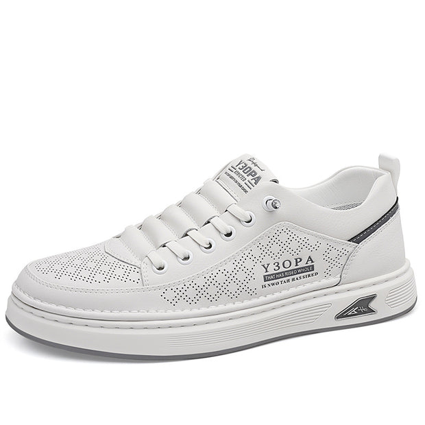 Retro Soft Breathable Leather Men's Casual Shoes Driving Flat Shoes - Premium 0 from Nobles Store - Just $60.62! Shop now at Nobles Store