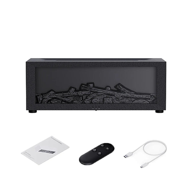 Home Appliances, Household Appliances, Small Air Conditioning AppliancesAroma Humidifier Flame Essential Oil Diffuser Air Humidifier Aromatherapy Fragrance Diffuser with RGB Light and Remote Control - Premium  from Nobles Store - Just $51.72! Shop now at Nobles Store