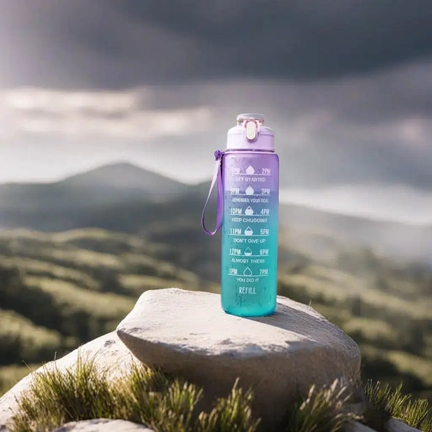 Bottle, Motivational, WaterMotivational Water Bottle - Premium  from Nobles Store - Just $31.18! Shop now at Nobles Store