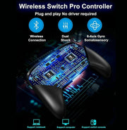 Electronics & Gadgets, Video Game Consoles & AccessoriesPro Wireless Game Controller Gamepad Joystick Remote for Nintendo Switch / Lite - Premium  from Nobles Store - Just $32.90! Shop now at Nobles Store