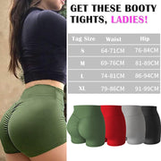 All Categories, Fitness & Body Building, Home, Sports & Entertainment, Yoga, Yoga ShortsWomen High Waist Push up Booty Shorts Workout Gym Shorts Scrunch Butt Cycling Sport Shorts Fitness Yoga Shorts Athletic - Premium  from Nobles Store - Just $20.98! Shop now at Nobles Store