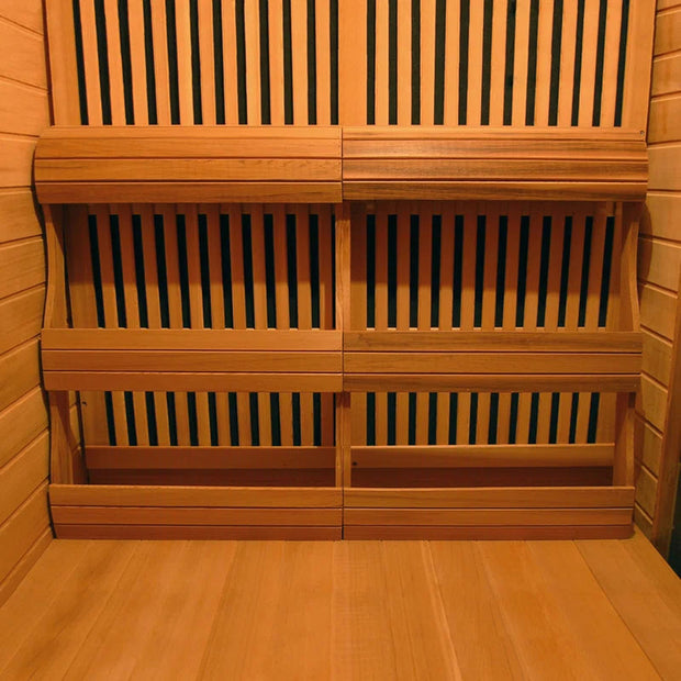All categories4-Person Cedar Corner Infrared Sauna with 10 Carbon Heaters - Premium  from Nobles Store - Just $4870.12! Shop now at Nobles Store