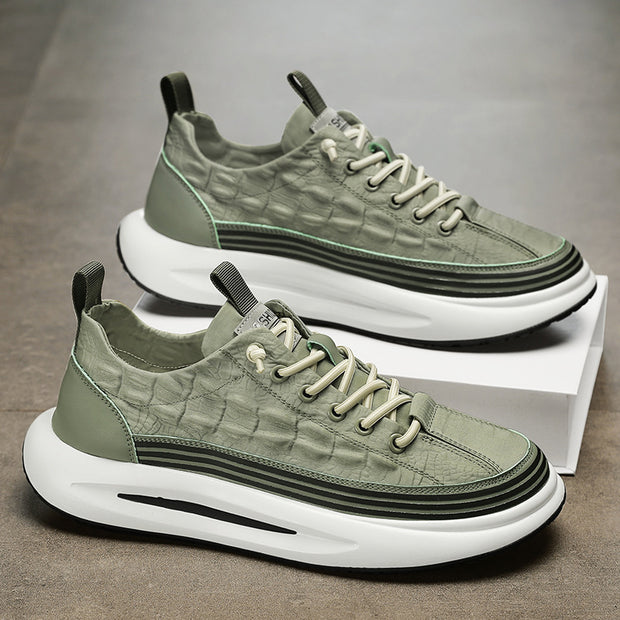 Men's Summer Breathable Platform Canvas Shoes - Premium 0 from Nobles Store - Just $45.60! Shop now at Nobles Store