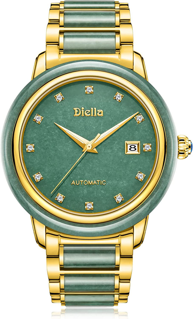 Clothing, Men, Shoes & Jewelry, Watches, Wrist WatchesAutomatic Mechanical Watches for Men Luxury Dress Watch Waterproof with Sapphire Glass Mirror (Model: AD6001G) - Premium  from Nobles Store - Just $800.94! Shop now at Nobles Store