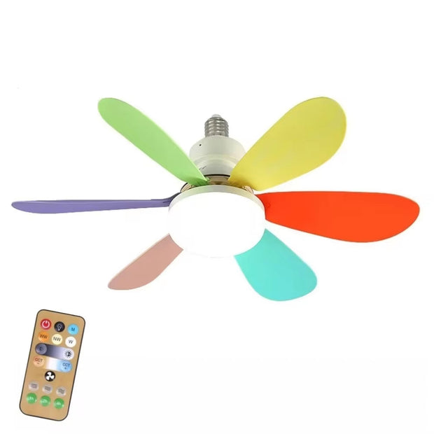 Ceiling Fans, Indoor Lighting, Lights & LightingLED 30W Ceiling Fan Light E27 with Remote Control - Premium  from Nobles Store - Just $28.43! Shop now at Nobles Store