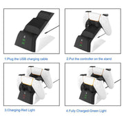 Electronics & Gadgets, Video Game Consoles & AccessoriesDual PS5 Controller Charging Station with USB Type-C Cable - Premium  from Nobles Store - Just $40.25! Shop now at Nobles Store