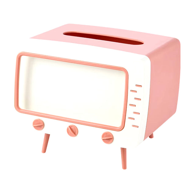 Mobile Phone Accessories, Mobile Phone Holders & Stands, Phones & TelecommunicationsCreative Cartoon TV Shape Tissue Box Mobile Phone Holder Stand Home Living Room Office Toilet Tissue Box Kawaii Desktop Decor - Premium  from Nobles Store - Just $52.02! Shop now at Nobles Store