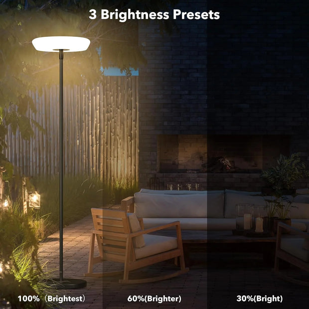 Home Improvements & Tools, Lighting & Ceiling FansMinimalist Solar Powered Outdoor Floor Lamp - Premium  from Nobles Store - Just $78.99! Shop now at Nobles Store