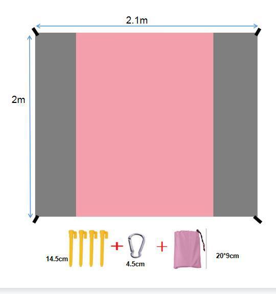 nullBeach Mat Folding Waterproof Picnic Mat - Premium 0 from null - Just $34.89! Shop now at Nobles Store