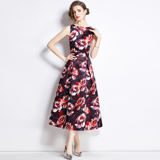 Clothing, null, WomenSleeveless Waist 3D Cutting Waist A- Line Skirt - Premium 0 from Nobles Store - Just $77.02! Shop now at Nobles Store