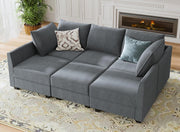 Furniture, Home & Kitchen, Living Room Furniture, Sofas & CouchesHONBAY Modular Sectional Sofa U Shaped Modular Couch - Premium  from Nobles Store - Just $1590.33! Shop now at Nobles Store