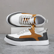 Men's Stylish And Lightweight Leather Surface Color Matching Casual Shoes - Premium 0 from Nobles Store - Just $43.60! Shop now at Nobles Store