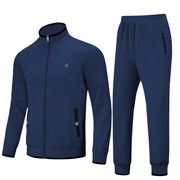 Clothing, Mens Clothing, Mens Workout ClothingMen'S Tracksuits Sweatsuits for Men Set Track Suits 2 Piece Casual Athletic Jogging Warm up Full Zip Sweat Suits Navy L - Premium  from Nobles Store - Just $63.78! Shop now at Nobles Store