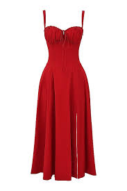 Dresses, Women's ClothingBoho Spaghetti Straps Split Thigh Midi Dress - Premium  from Nobles Store - Just $65.99! Shop now at Nobles Store