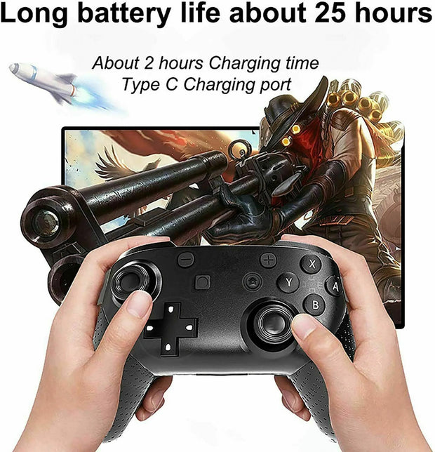 Electronics & Gadgets, Video Game Consoles & AccessoriesPro Wireless Game Controller Gamepad Joystick Remote for Nintendo Switch / Lite - Premium  from Nobles Store - Just $32.90! Shop now at Nobles Store