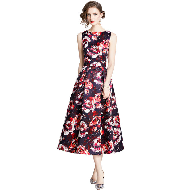 Clothing, null, WomenSleeveless Waist 3D Cutting Waist A- Line Skirt - Premium 0 from Nobles Store - Just $77.02! Shop now at Nobles Store