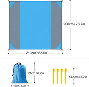 nullBeach Mat Folding Waterproof Picnic Mat - Premium 0 from null - Just $34.89! Shop now at Nobles Store